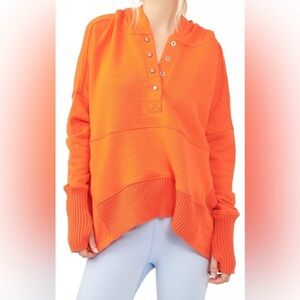 Free People Movement Solid Honey Dove Pullover